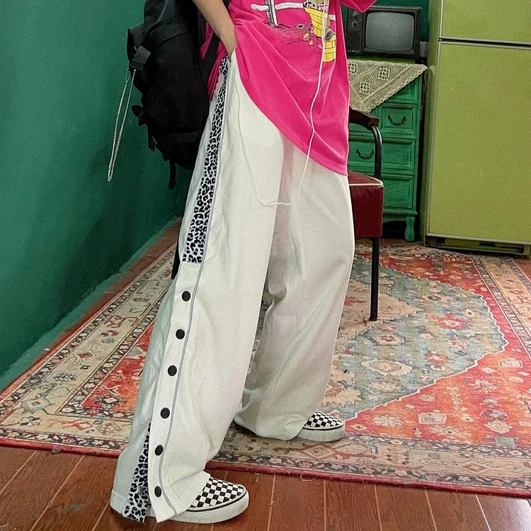Korean Fashion Retro Casual Pants SP17105