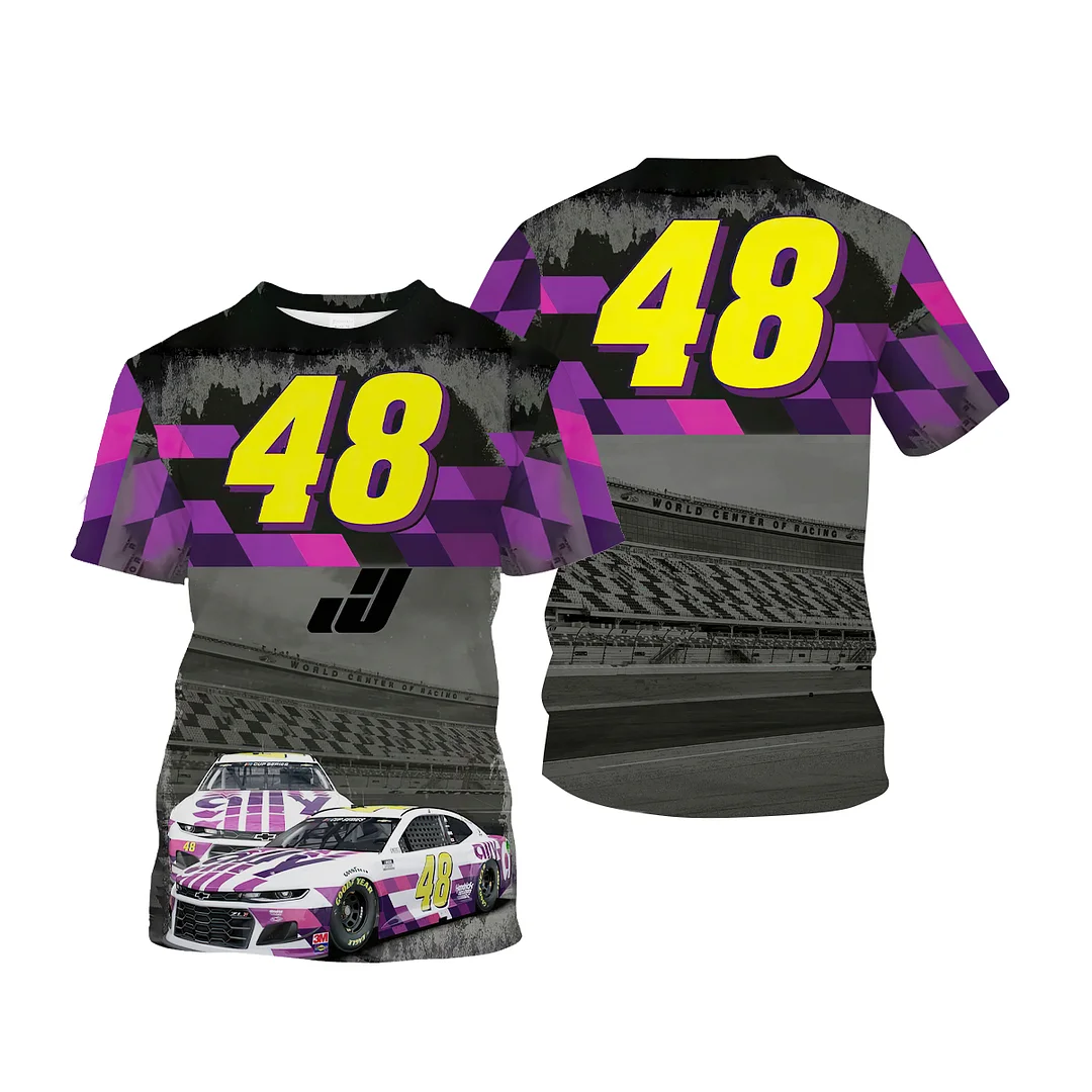 NO.48 Racing Full Printed T-shirt - Devcarry