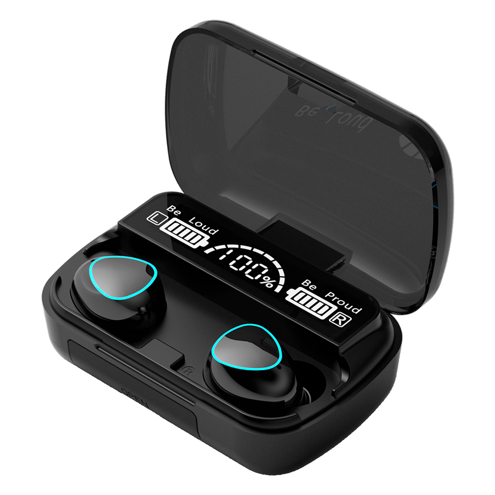 M10 Bluetooth 5.1 TWS In Ear Earbuds with Large Display Charging Case Mic, 501 Original
M10 Bluetooth 5.1 TWS In Ear Earbuds with Large Display Charging Case Mic, 501 Original