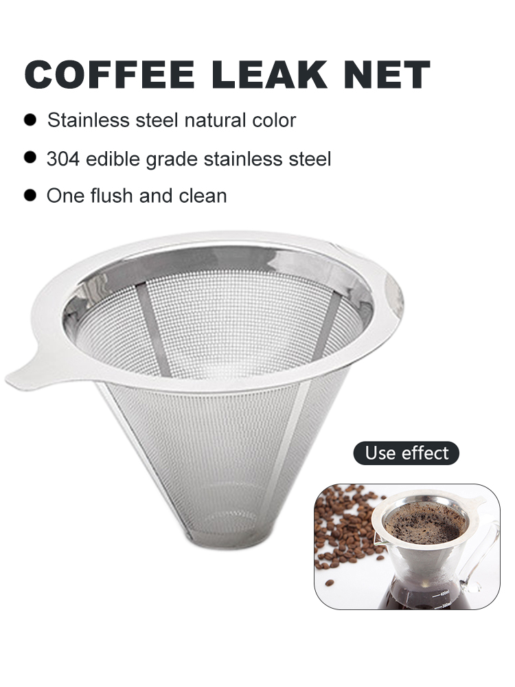 Pour Over Coffee Filter Stainless Steel Paperless Mesh Coffee Dripper, 501 Original
Pour Over Coffee Filter Stainless Steel Paperless Mesh Coffee Dripper, 501 Original