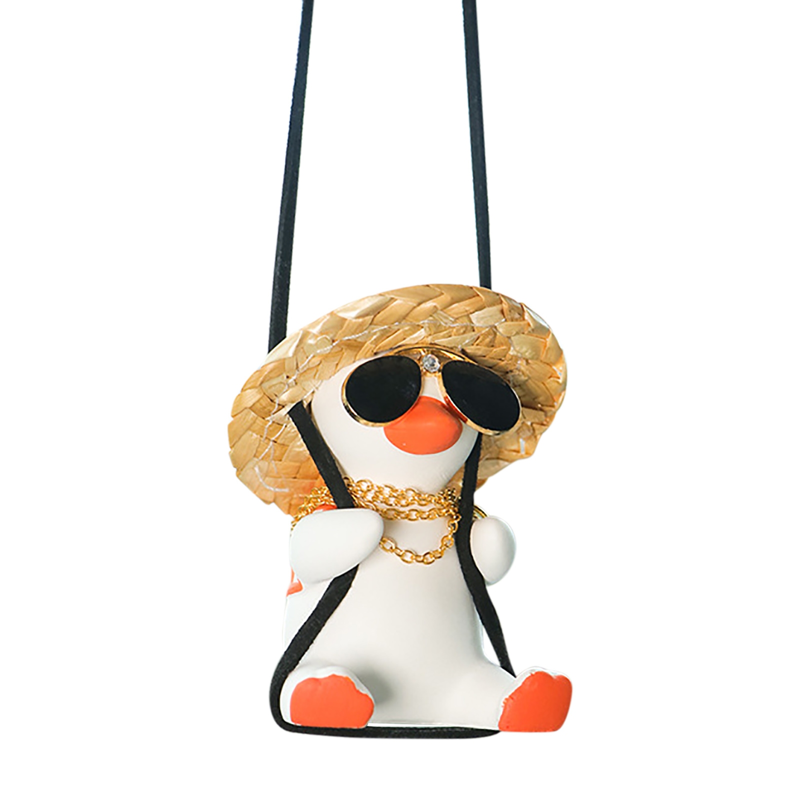 Hanging Ornament - Swinging Duck Car Rear View Mirror Charms Interior Decor, 501 Original
Hanging Ornament - Swinging Duck Car Rear View Mirror Charms Interior Decor, 501 Original