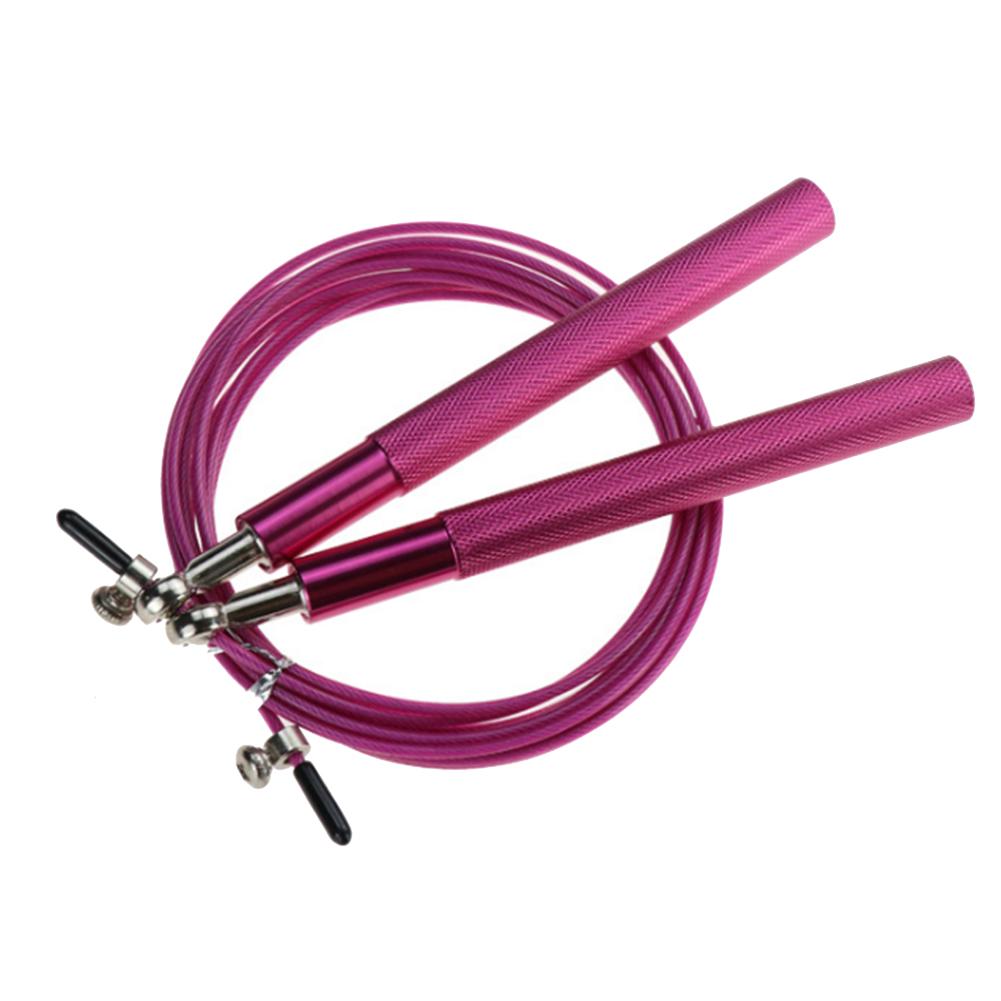 Aluminum Handle Steel Wire Jump Rope Ball Bearing Body Rope Cable, Pink, 501 Original
Aluminum Handle Steel Wire Jump Rope Ball Bearing Body Rope Cable, Pink, 501 Original
