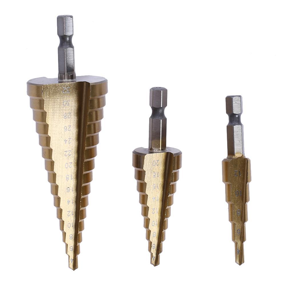 3pcs Metric Woodworking Twist Drill Bit Set Step Drills for Drilling Holes, 501 Original
3pcs Metric Woodworking Twist Drill Bit Set Step Drills for Drilling Holes, 501 Original