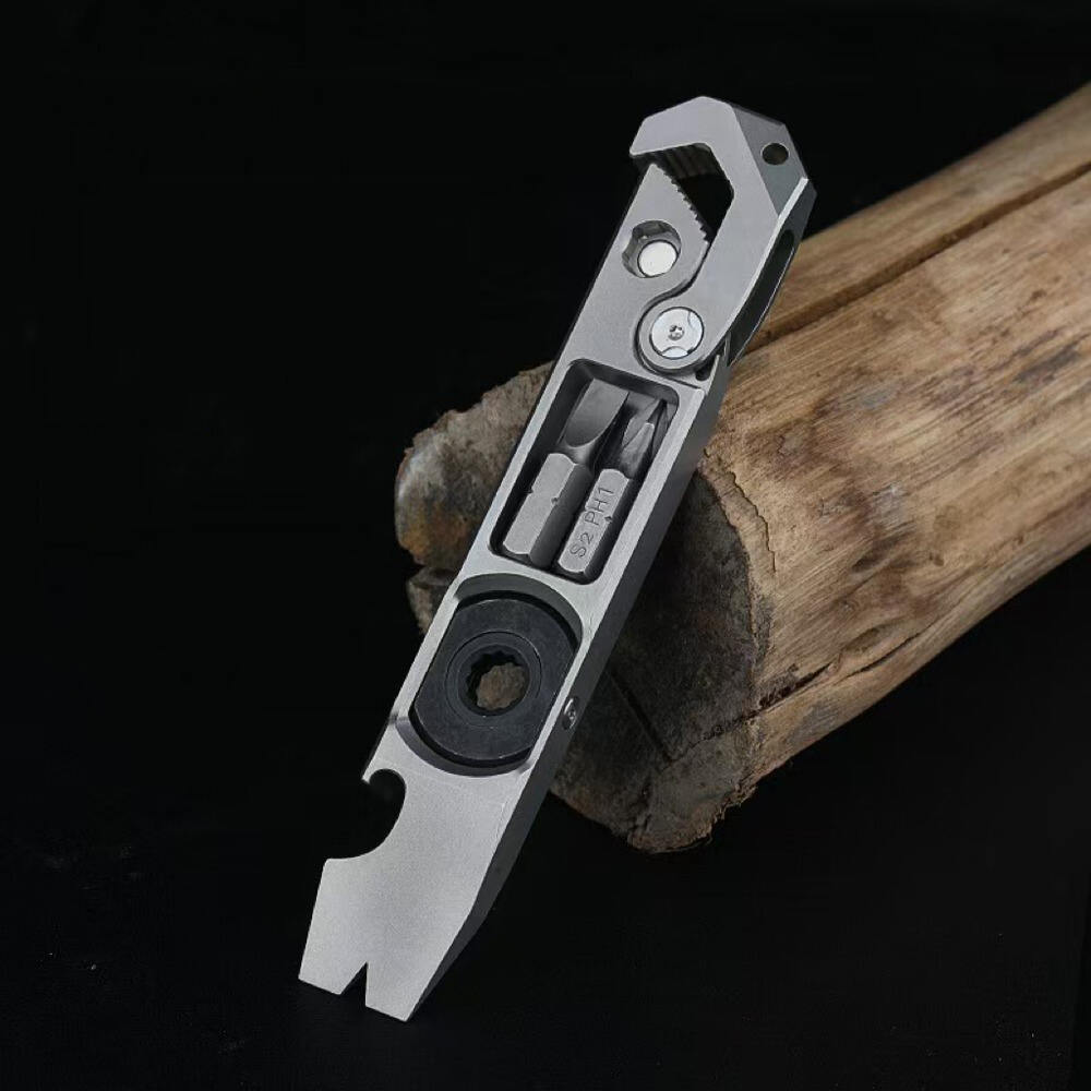 High Level Multifunctional TC4 Titanium EDC Pry Bar