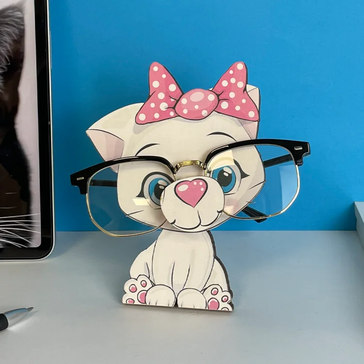 Glasses Holder Stand Gift - Cat[Cleo]