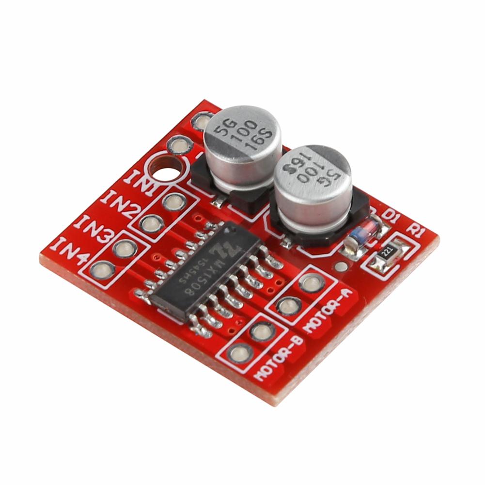 Mini L298N 2 Way Reversing PWM Speed Dual H Bridge DC Motor Drive Module, 501 Original
Mini L298N 2 Way Reversing PWM Speed Dual H Bridge DC Motor Drive Module, 501 Original