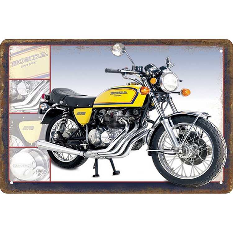 Honda Motorcycle - Vintage Tin Signs/Wooden Signs - 20*30cm/30*40cm