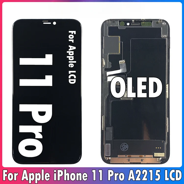 5.8" OLED LCD For Apple iPhone 11 Pro LCD A2215 A2217 A2160 Display Touch Screen Digitizer Replacement Assembly 100% Tested