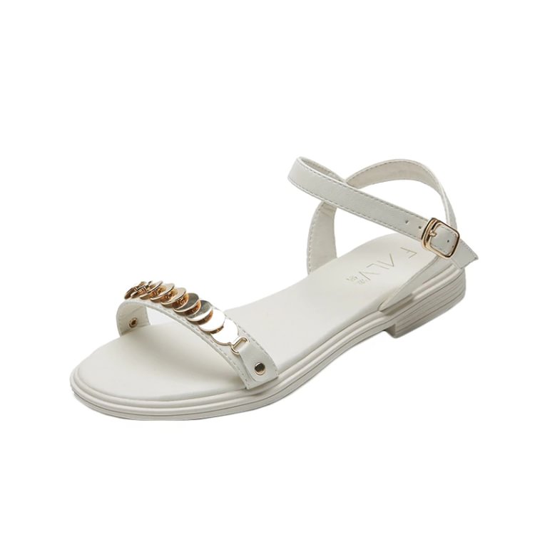Fairy Beach Sandals Beaded Flat Shoes