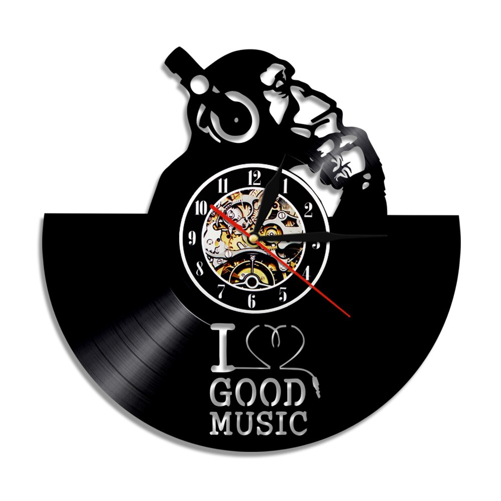 Gorilla Listening to Music - Vinyl Record Wall Clock - Without LED, 501 Original
Gorilla Listening to Music - Vinyl Record Wall Clock - Without LED, 501 Original