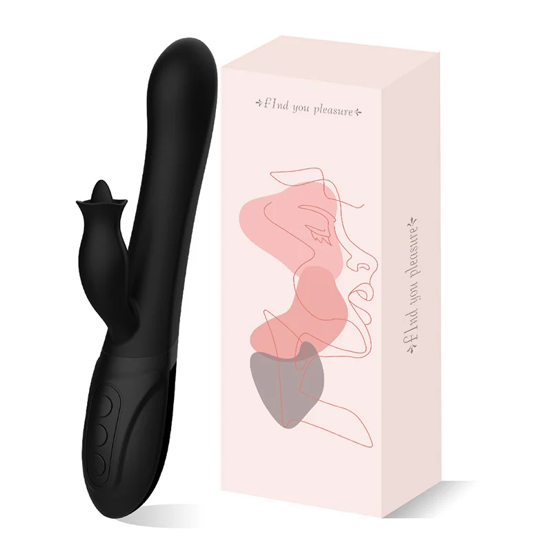 Swinging Rotation Vibration Silicone Rabbit G-spot Vibrator Rosetoy Official