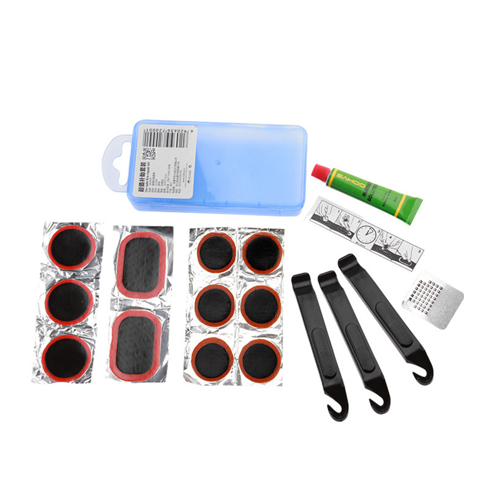 1 Set Mountain Bike Emergency Bicycle Tire Repair Rubber Patch Glue Lever, 501 Original
1 Set Mountain Bike Emergency Bicycle Tire Repair Rubber Patch Glue Lever, 501 Original