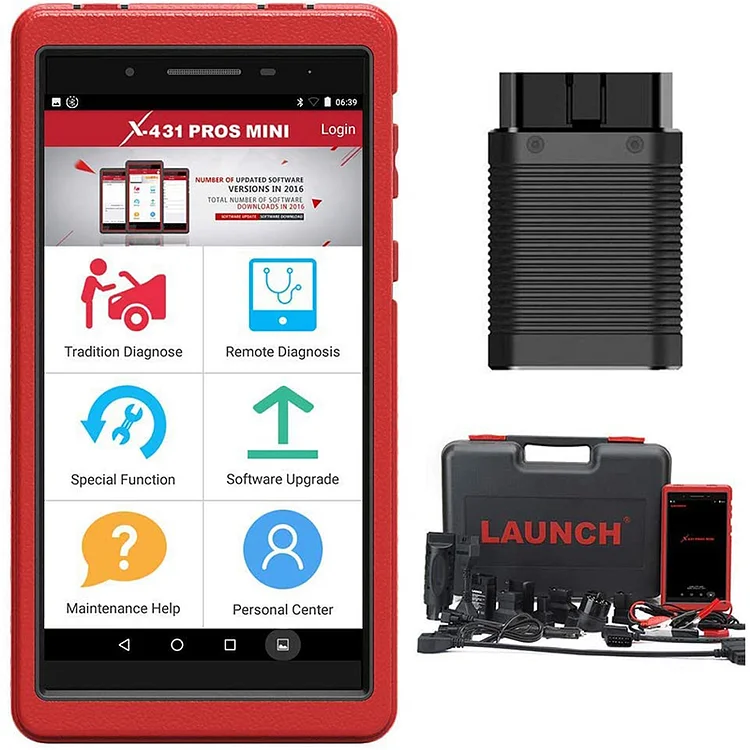 Launch X431 Pros Mini V3.0 OE-Level Car Diagnostic Scanner with 31+ diagnostic functions