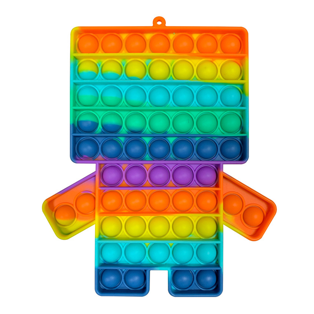Push Bubble Fidget Toys Robot Anti Stress Sensory Squeezing Toy Rainbow, 501 Original
Push Bubble Fidget Toys Robot Anti Stress Sensory Squeezing Toy Rainbow, 501 Original