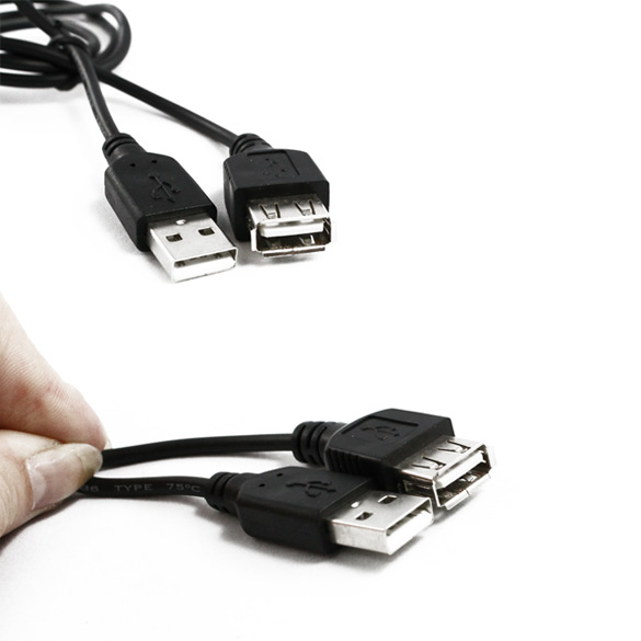 60cm 2ft USB 1.1 Extension Cable USB A Male Plug to A Female Socket Lead, 501 Original
60cm 2ft USB 1.1 Extension Cable USB A Male Plug to A Female Socket Lead, 501 Original