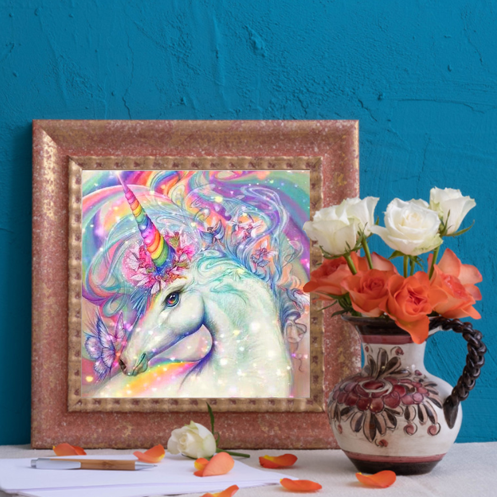 (Multi-Size) Unicorn - Round/Square Drill Diamond Painting, Round diamond 40*40cm, 501 Original
(Multi-Size) Unicorn - Round/Square Drill Diamond Painting, Round diamond 40*40cm, 501 Original