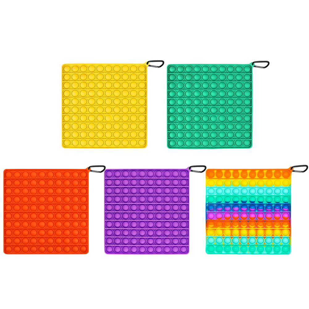 Square Push Bubbles Sensory Toys Autism Anti-stress Puzzle Squeeze Toys, Purple, 501 Original
Square Push Bubbles Sensory Toys Autism Anti-stress Puzzle Squeeze Toys, Purple, 501 Original