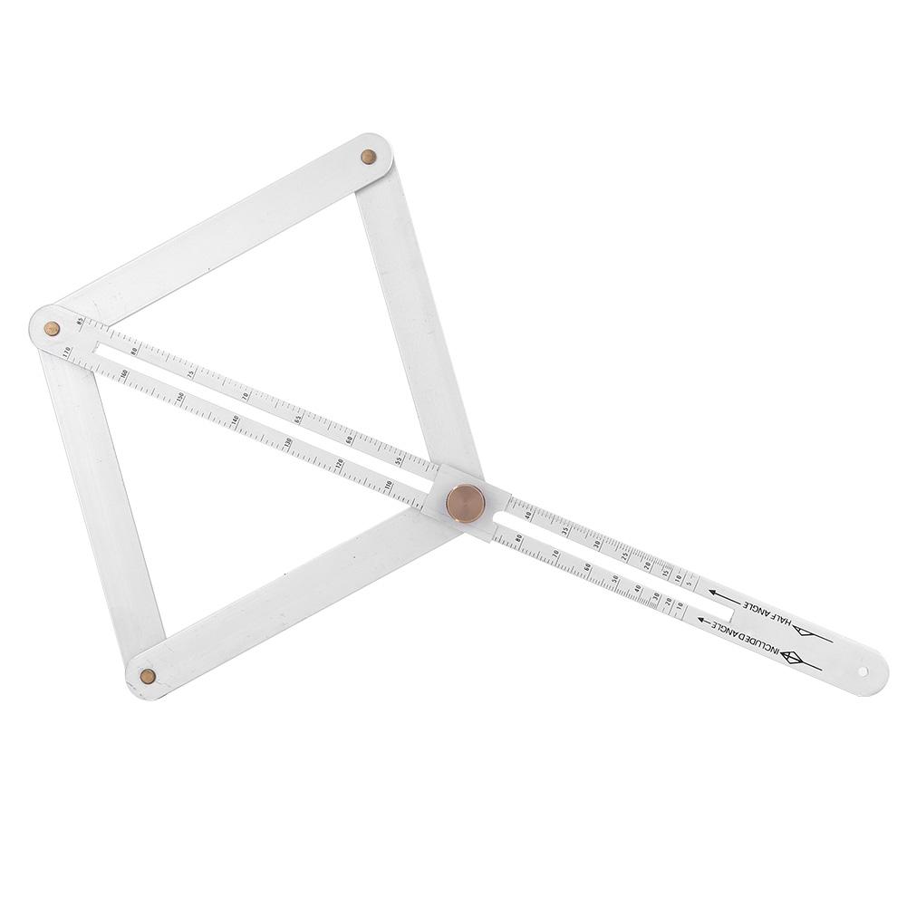 Diagonal Ruler Angle Protractor Aluminum Carpenter Measuring Ruler, 501 Original
Diagonal Ruler Angle Protractor Aluminum Carpenter Measuring Ruler, 501 Original