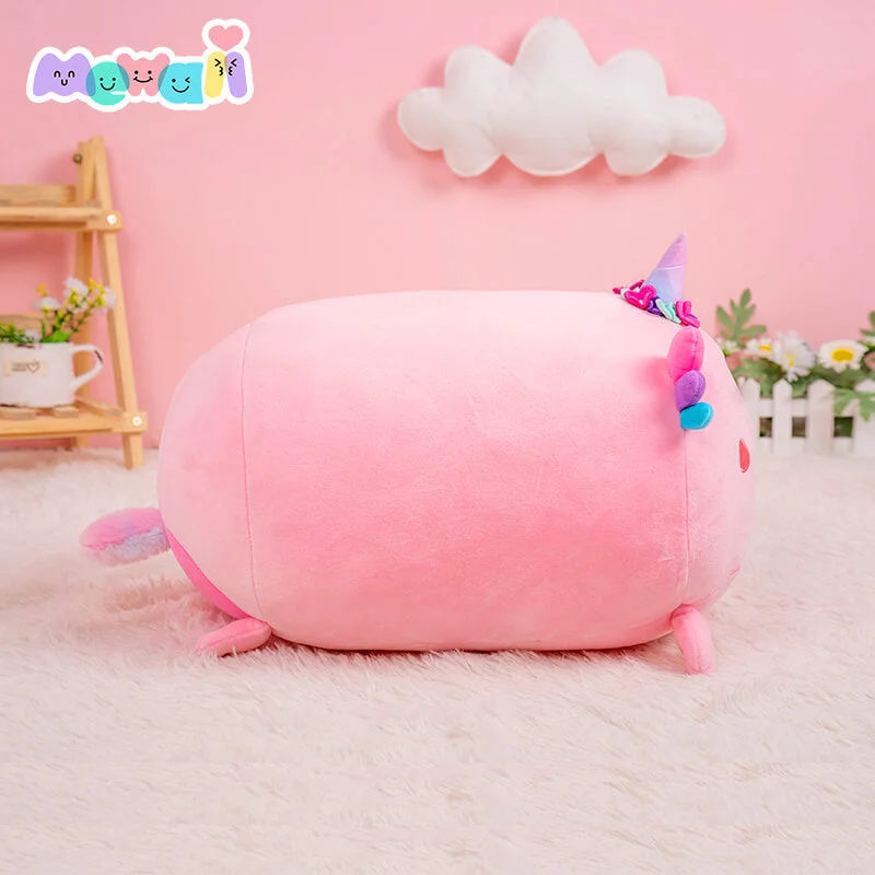 Rosa Axolotl Kuh Kuscheltier Kawaii Pl Sch Stofftier Kissen