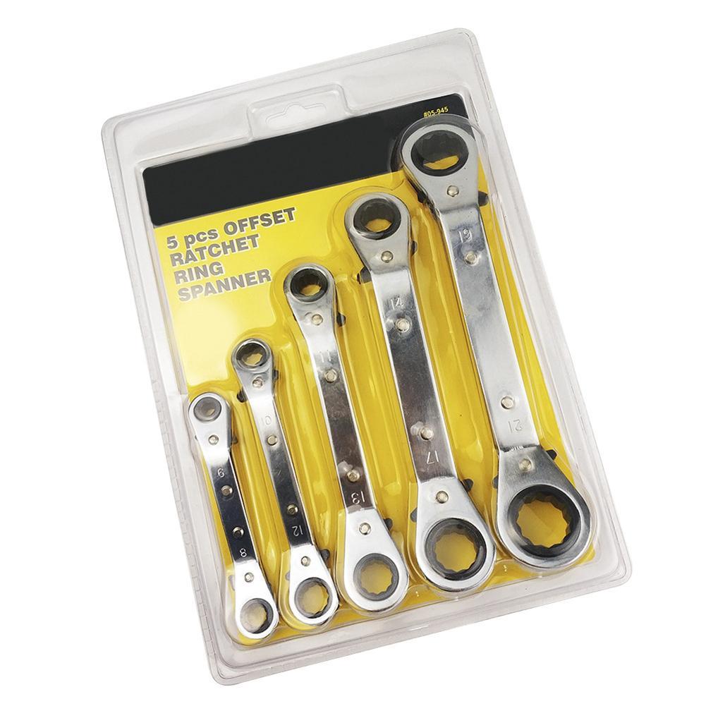 5pcs Chromium Alloy Steel Dual Purpose Ratchet Spanner Wrench Repair Kit, 501 Original
5pcs Chromium Alloy Steel Dual Purpose Ratchet Spanner Wrench Repair Kit, 501 Original