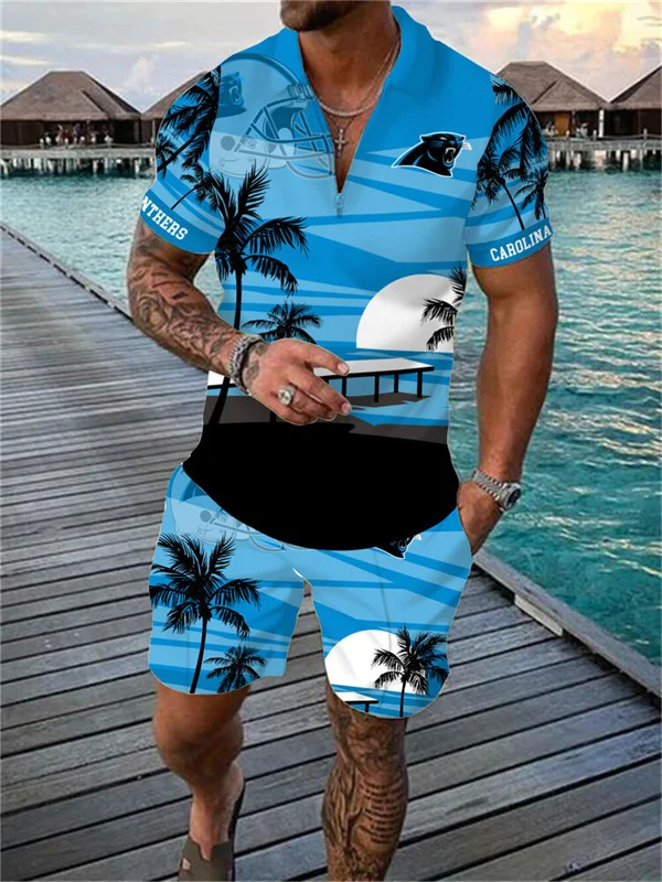 Carolina Panthers
Limited Edition Polo Shirt And Shorts Two-Piece Suits