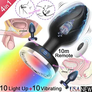 pornhint Pornhint Vibrating Butt Plug Anal Dildo Prostate Massager Vibra