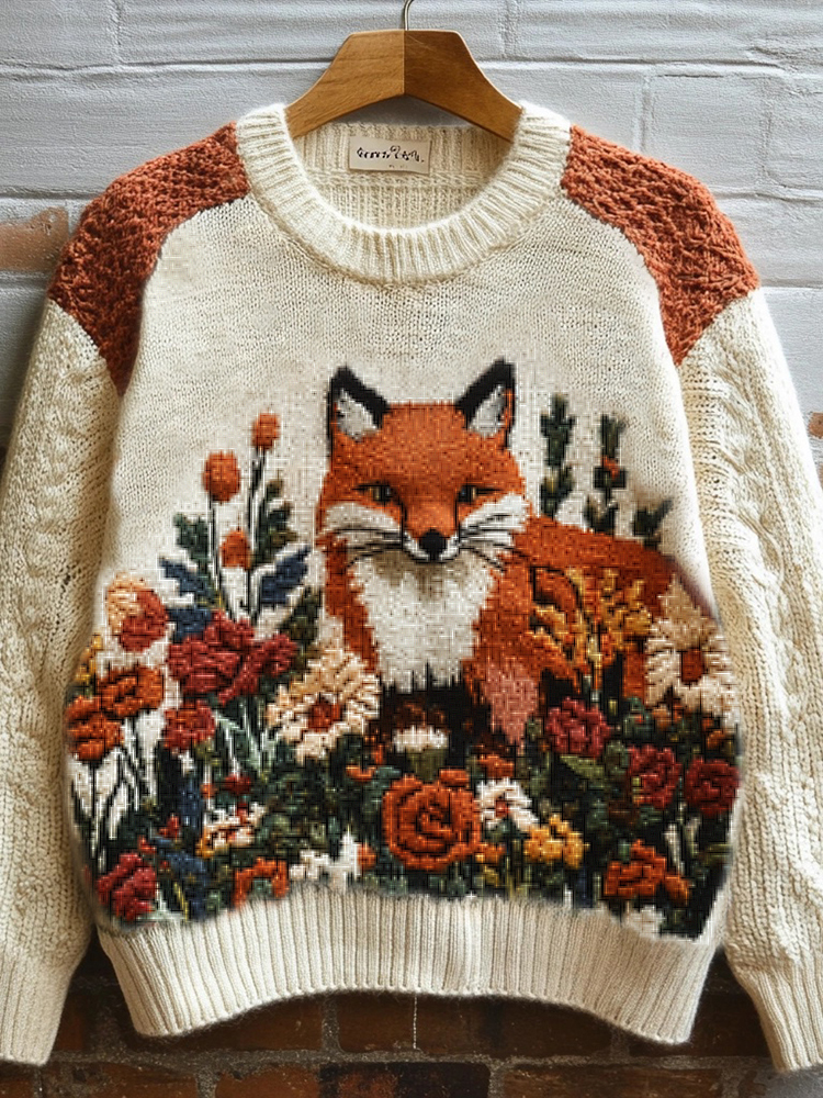 Mens fox sweater best sale