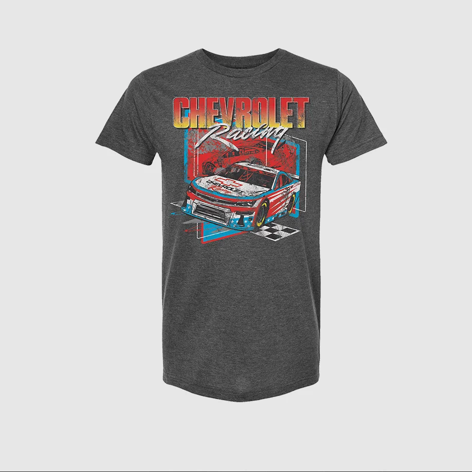 Chevrolet Racing Printed Unisex Oversized T-shirt - Devcarry