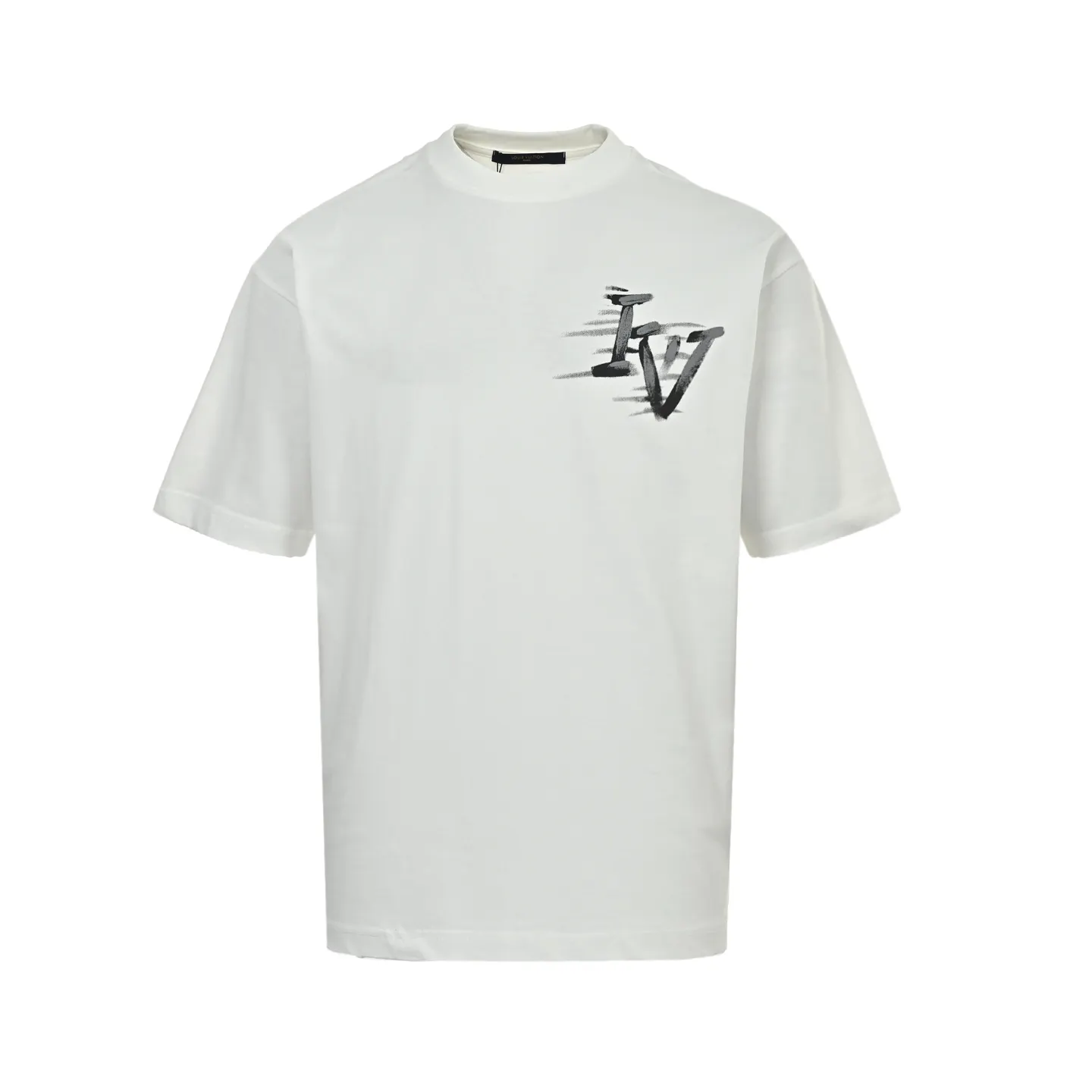 Front view - Artistic brush stroke design