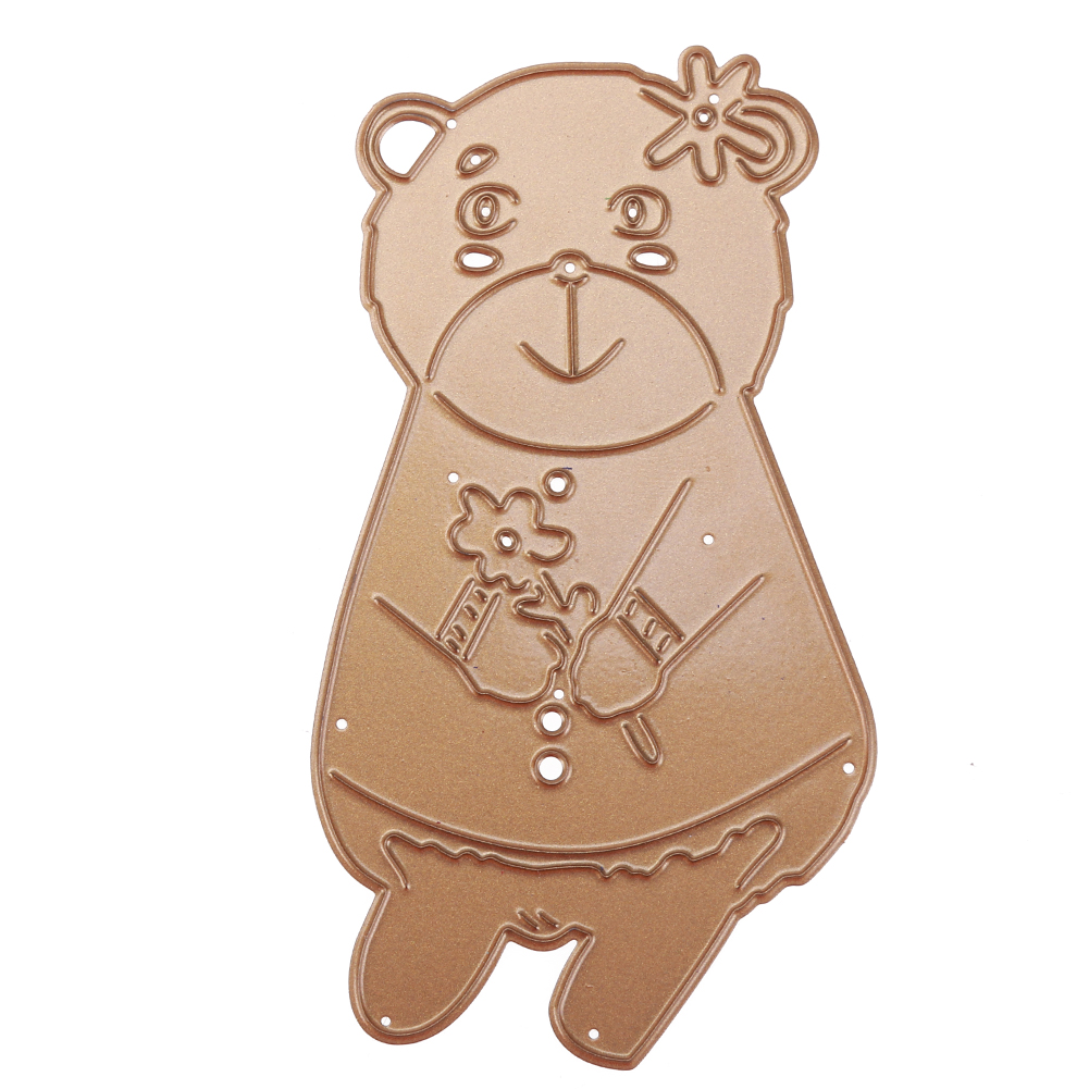 Bear Wear Flower Cutting Dies Stencils Scrapbook Embossing DIY Craft Card -184719, 501 Original
Bear Wear Flower Cutting Dies Stencils Scrapbook Embossing DIY Craft Card -184719, 501 Original