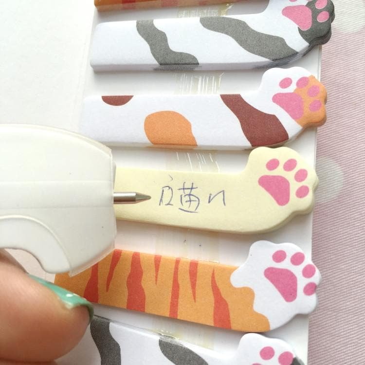 Adorable Kitty Cat Paw Sticky Note SP167142