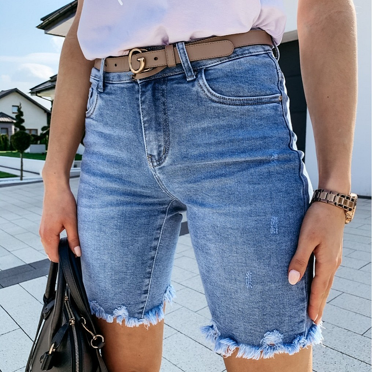 Comstylish Fashion Blue Shorts
