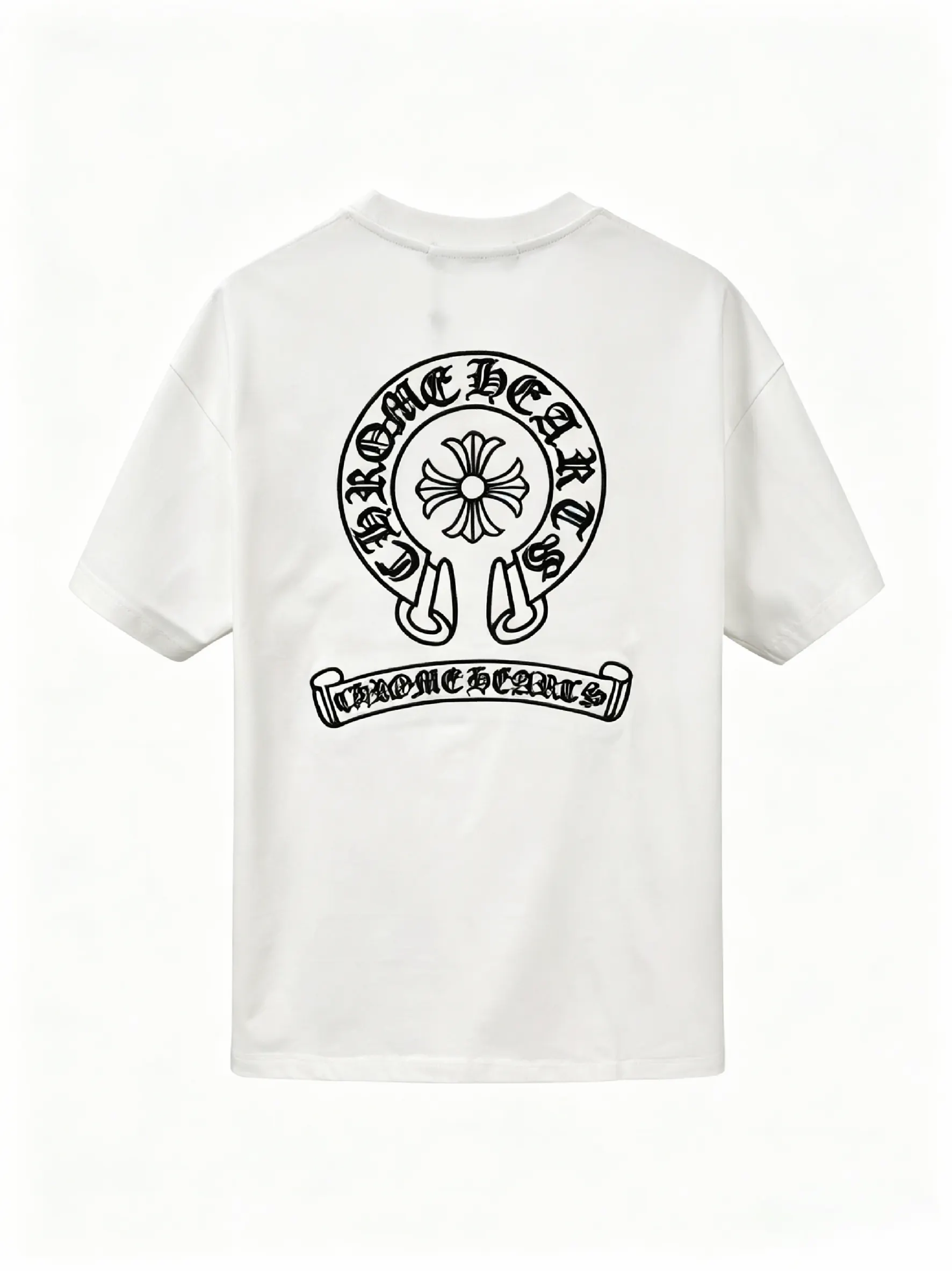 Chrome Hearts Style T-Shirt Back View