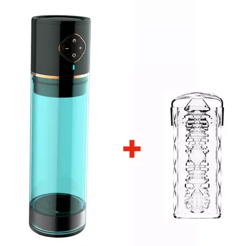 pornhint Pornhint Automatic Electric Penis Extender Enlarger Water Pump Cup Vacuum for Men Trainer Libido