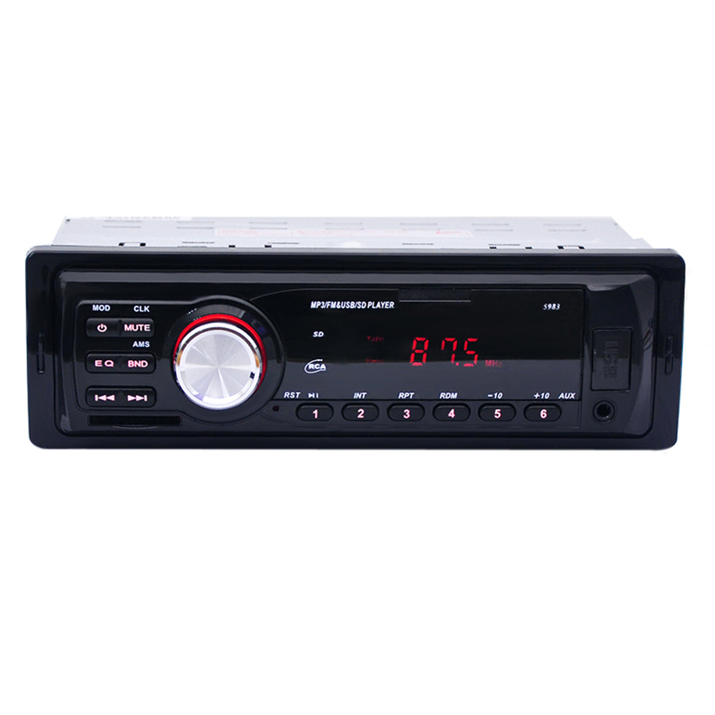Car Stereo Audio In-Dash FM Aux Input Receiver SD USB MP3 Radio Player, 501 Original
Car Stereo Audio In-Dash FM Aux Input Receiver SD USB MP3 Radio Player, 501 Original