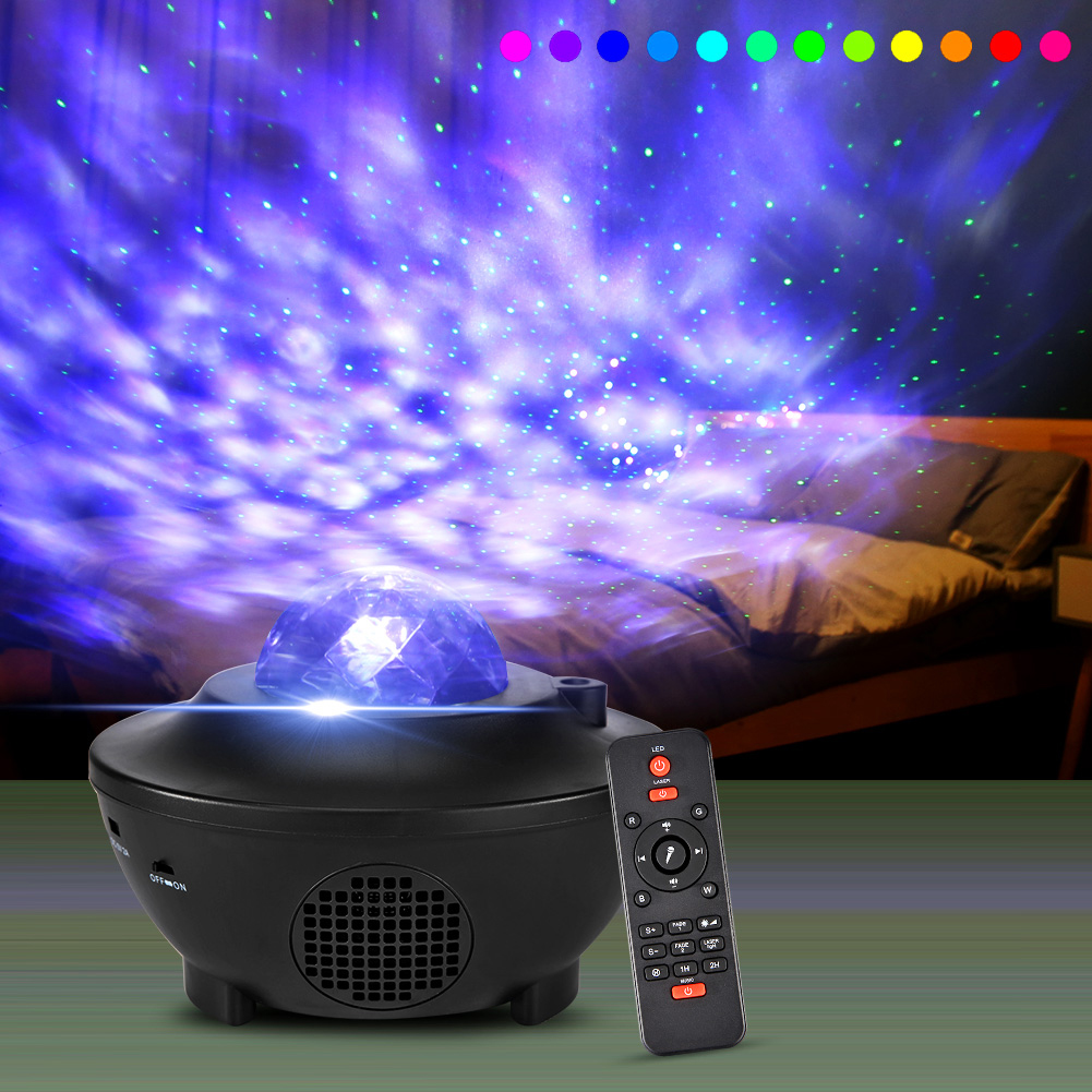 LED Laser Music Player With Remote Control-Bluetooth Laser Projector Night Light, 501 Original
LED Laser Music Player With Remote Control-Bluetooth Laser Projector Night Light, 501 Original