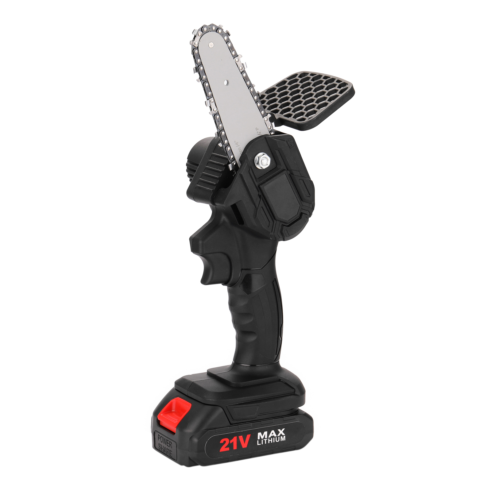 Handheld Chainsaw, Portable Mini Cordless Electric Chainsaw (21V + Battery), Black, 501 Original
Handheld Chainsaw, Portable Mini Cordless Electric Chainsaw (21V + Battery), Black, 501 Original