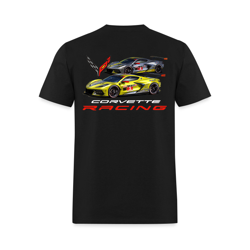 Corvette Racing Printed Men's Oversized T-shirt - Devcarry