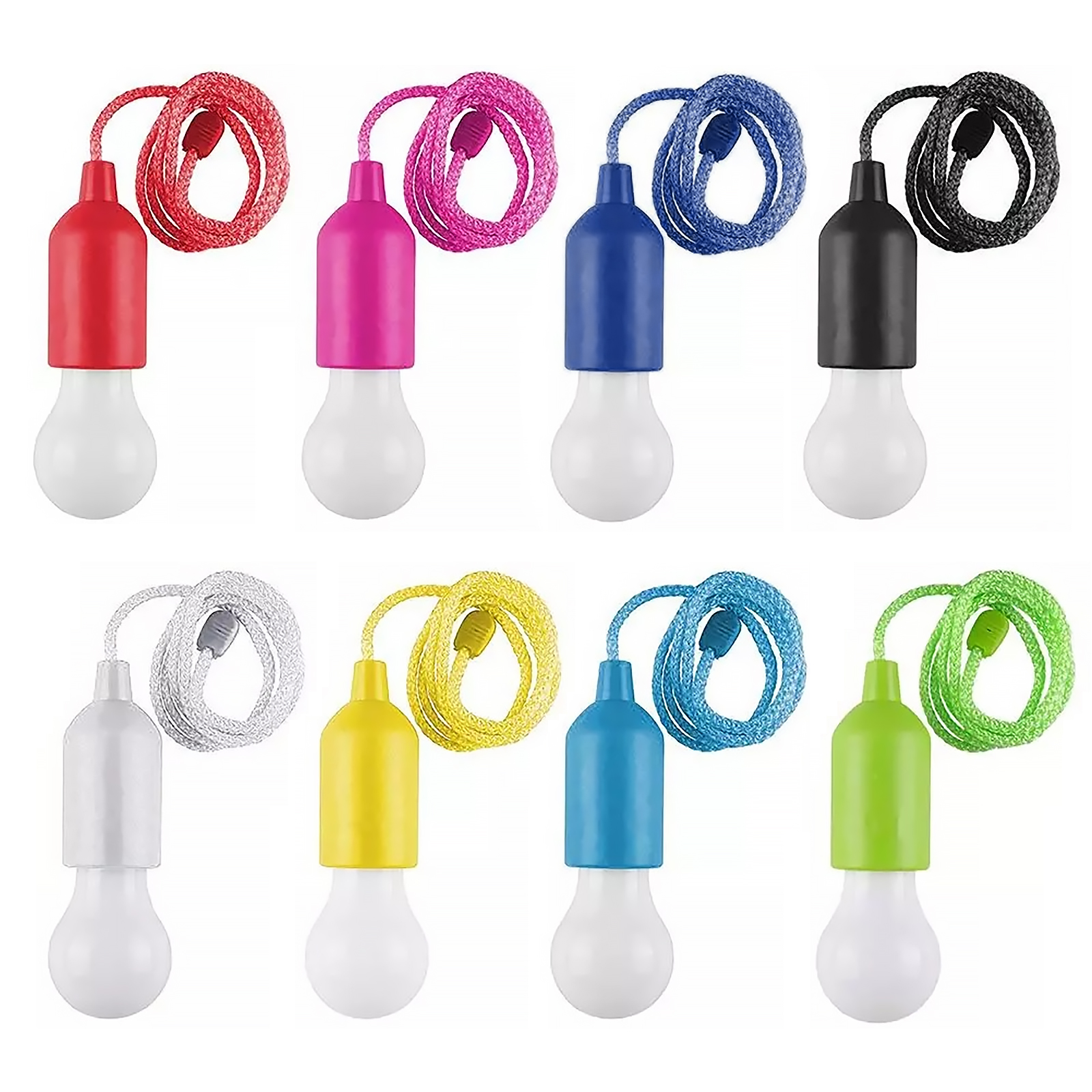 LED Pull Cord Light Hanging Pull String Bulb for Camping Tent Battery Power, Dark blue and white light, 501 Original
LED Pull Cord Light Hanging Pull String Bulb for Camping Tent Battery Power, Dark blue and white light, 501 Original