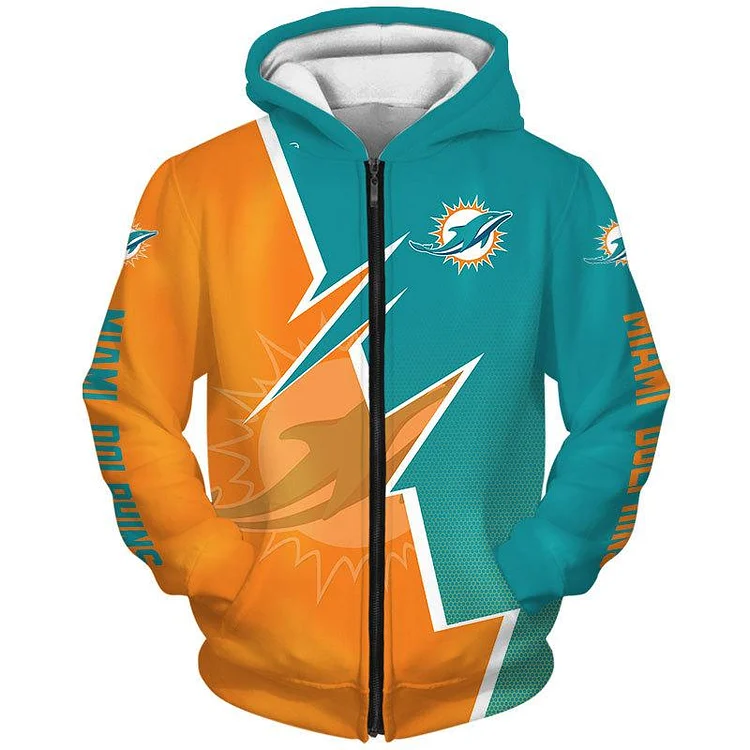 Miami Dolphins Limited Edition Zip-Up Hoodie