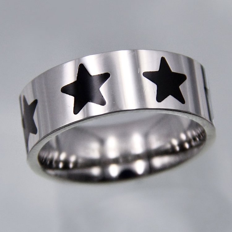 Gothic Skull Stainless Steel Ring