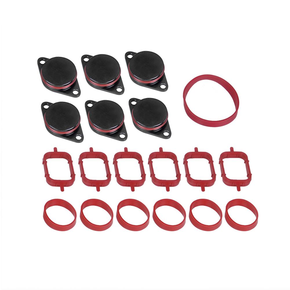 6X33mm for BMW M57 Swirl Blanks Flaps Repair Delete Kit with Intake Gaskets, 501 Original
6X33mm for BMW M57 Swirl Blanks Flaps Repair Delete Kit with Intake Gaskets, 501 Original