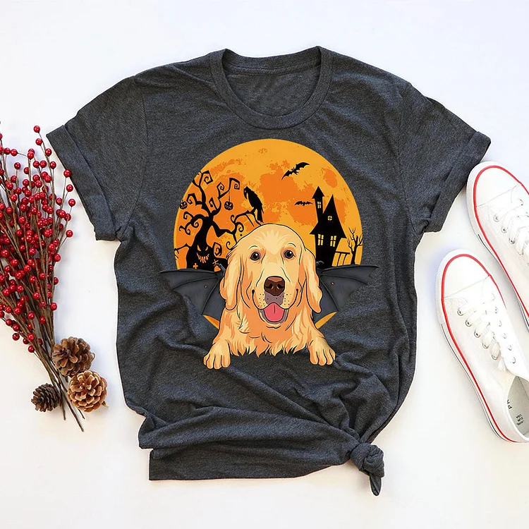 Halloween Dog T-shirt Tee-06946