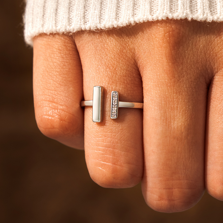 Love And Crafted Thick & Thin Ring