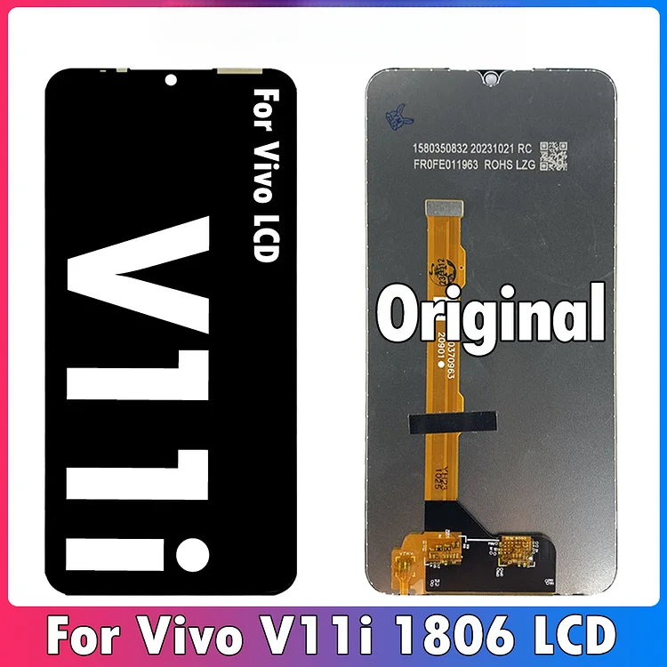 6.3" Original For Vivo V11i LCD Display With Touch Screen Digitizer Assembly Replacement For VIVO 1806 LCD Repair Parts