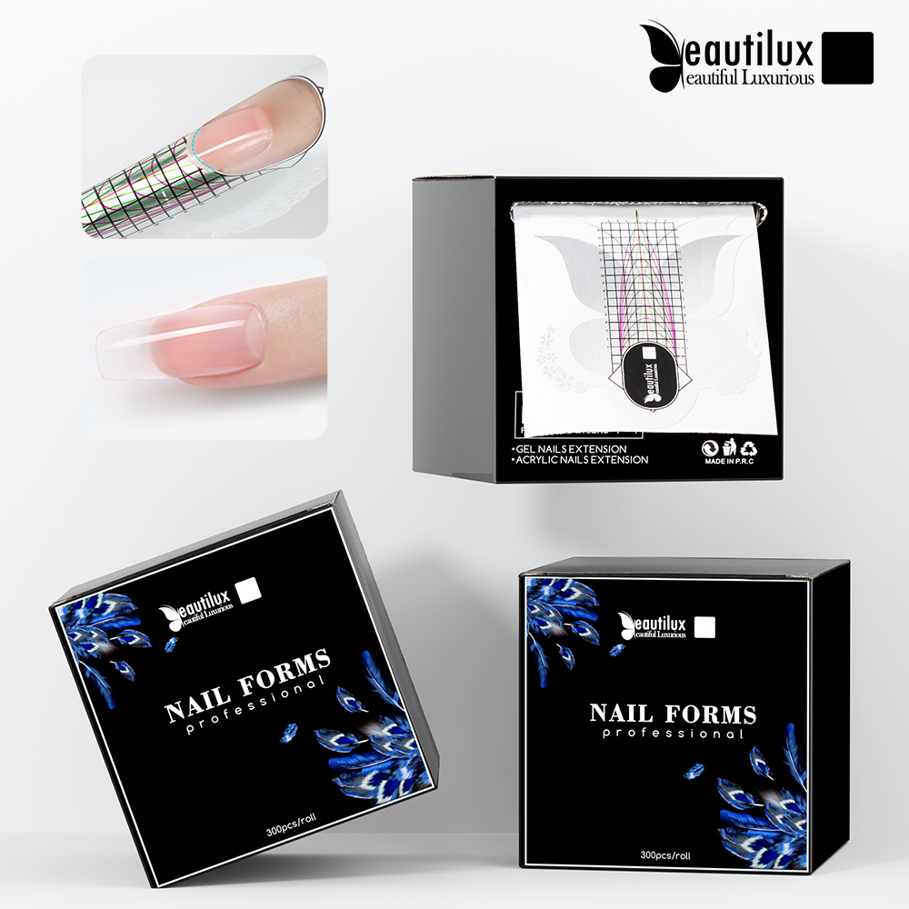 Professional Nail Forms 300pcs/Roll |NF300 |NFW-300