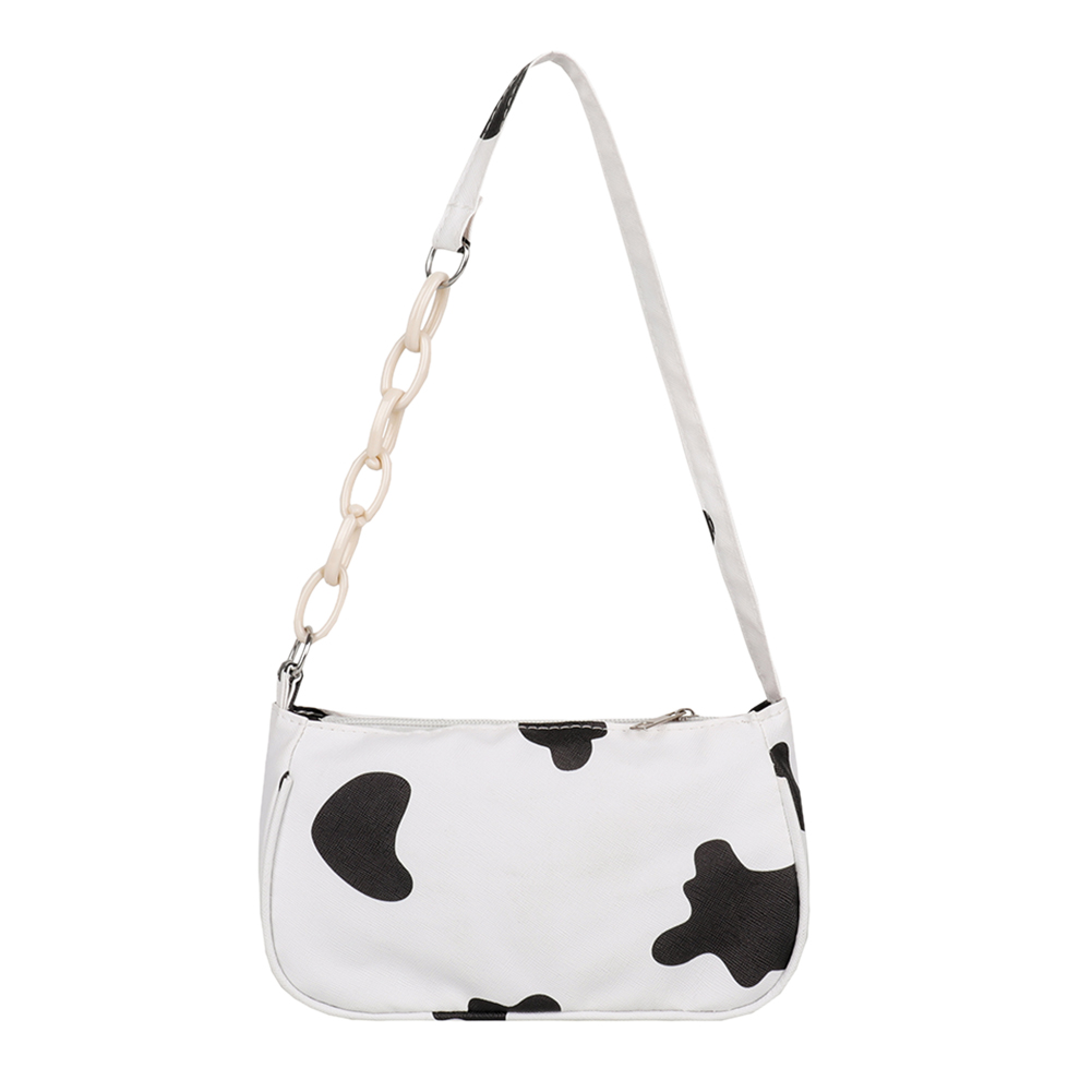 Handbags Milk Cow Print PU Underarm Bag Tote Ladies Shoulder Clutch, Wine red, 501 Original
Handbags Milk Cow Print PU Underarm Bag Tote Ladies Shoulder Clutch, Wine red, 501 Original