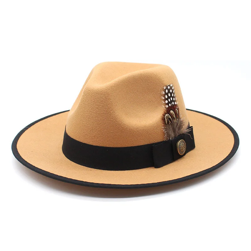 Men's Fedora Hat by Gabraha