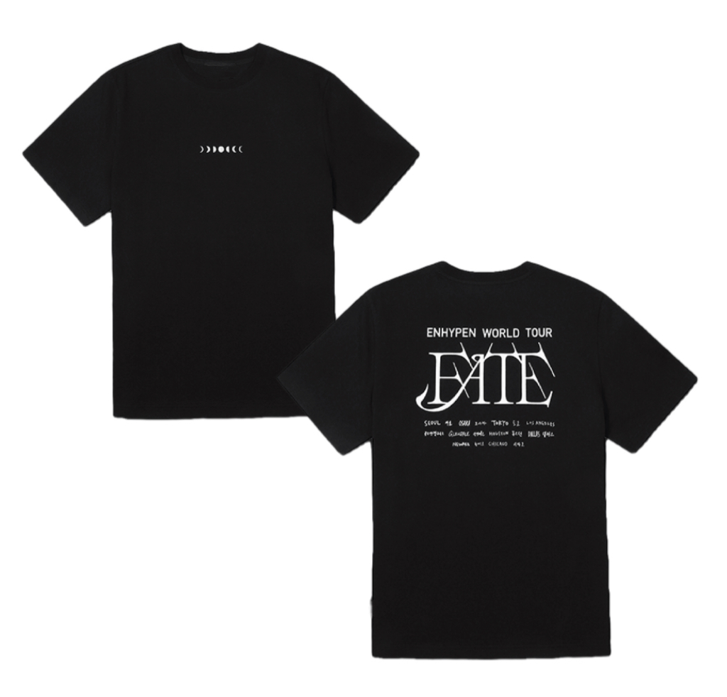 Enhypen Fate World Tour T-Shirt En 2023 Shirt Dark Blood Hoodie