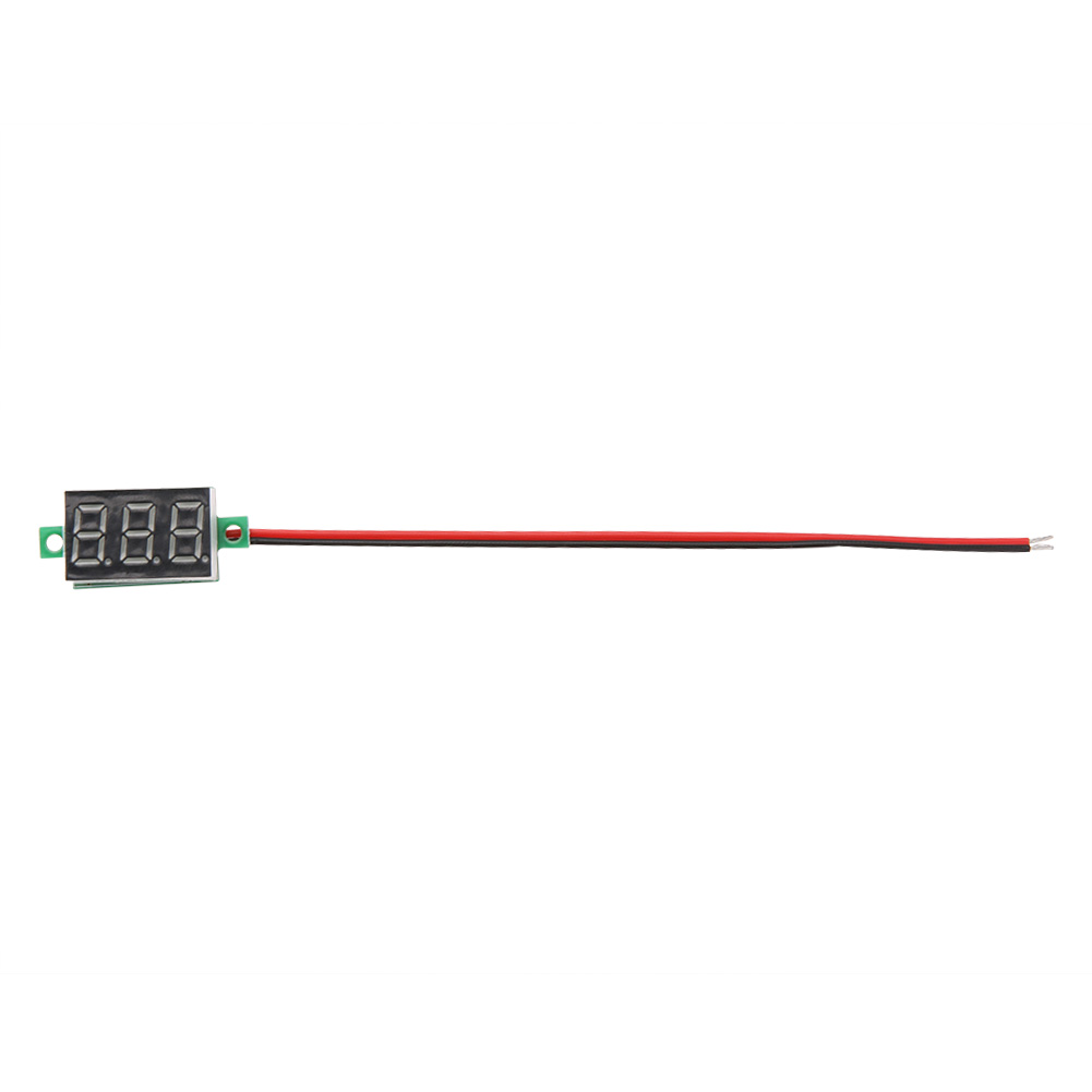 0.36inch LED Display Digital Voltmeter TwoLine 4.5-30V Auto Shift Voltmeter, Green, 501 Original
0.36inch LED Display Digital Voltmeter TwoLine 4.5-30V Auto Shift Voltmeter, Green, 501 Original